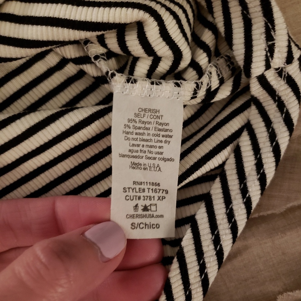 🔶️ Cherish Striped Racerback Tank - Picture 3 of 3